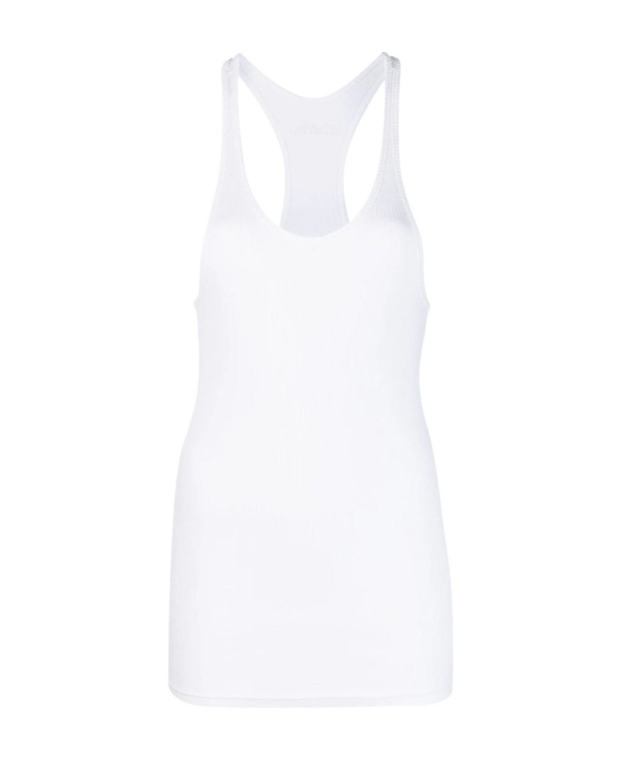Isabel Marant Étoile Ribbed Tank Top In White