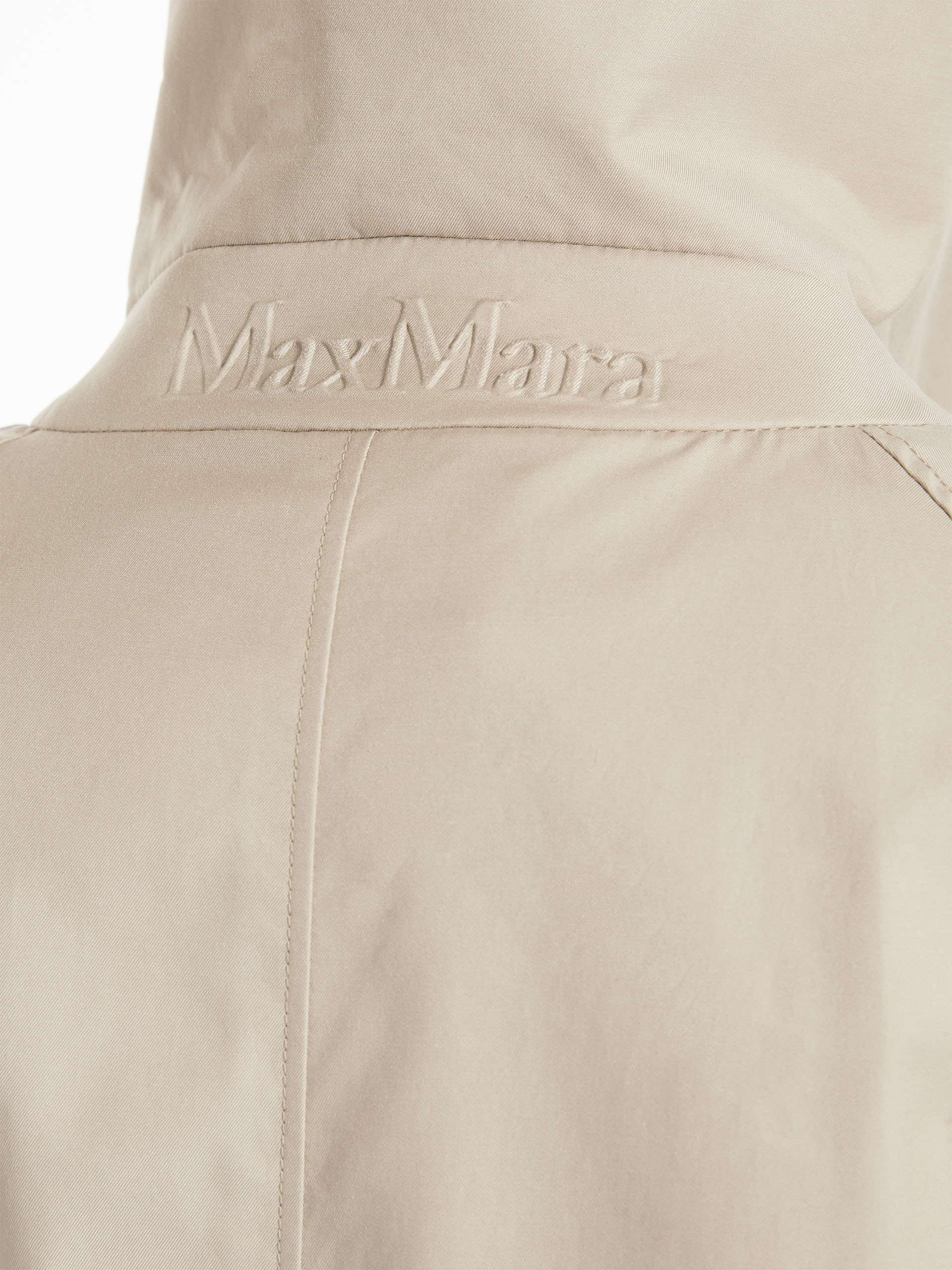 Max Mara Trench Monopetto In Nude