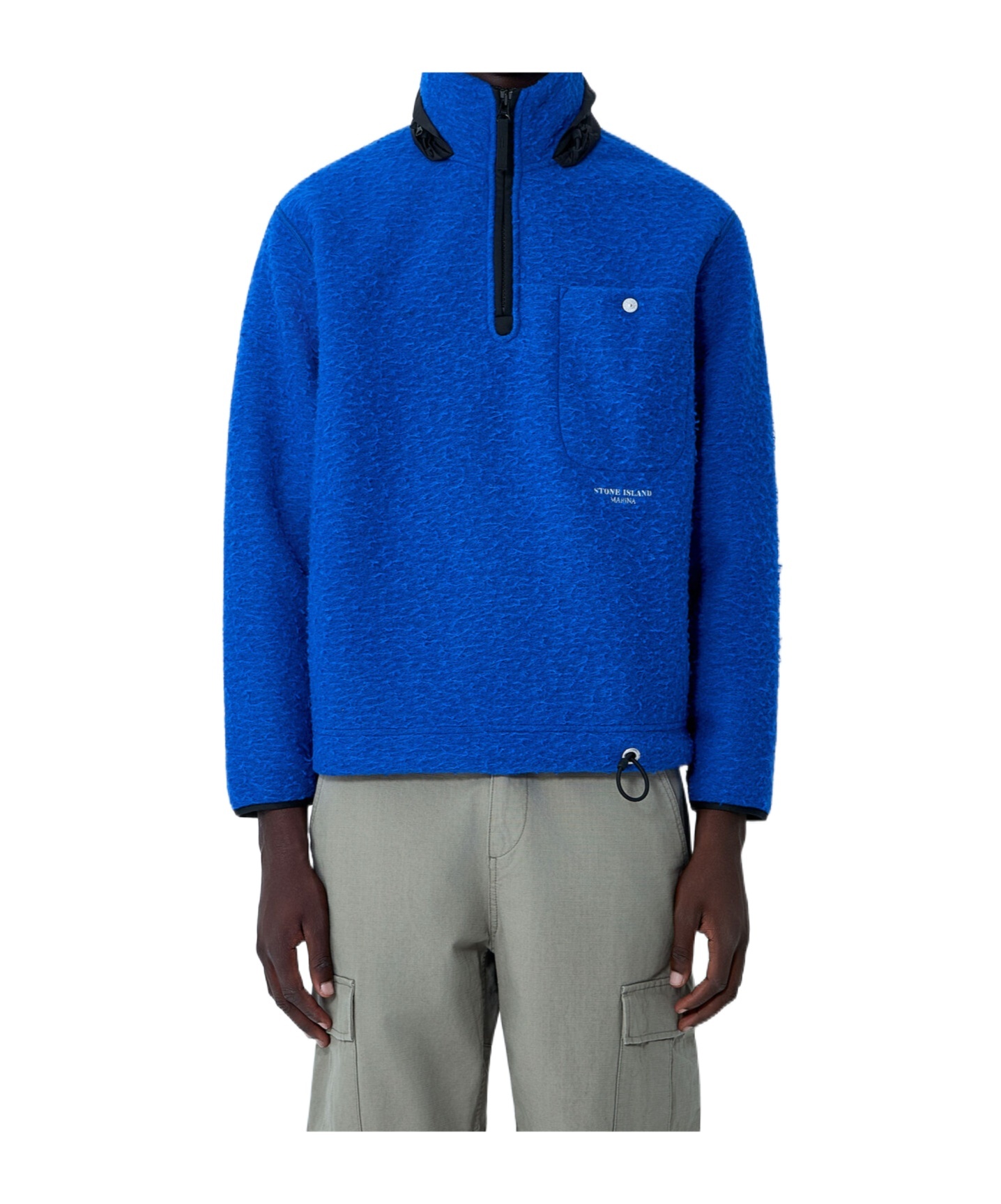 Stone Island Marina Sweatshirt In Blue