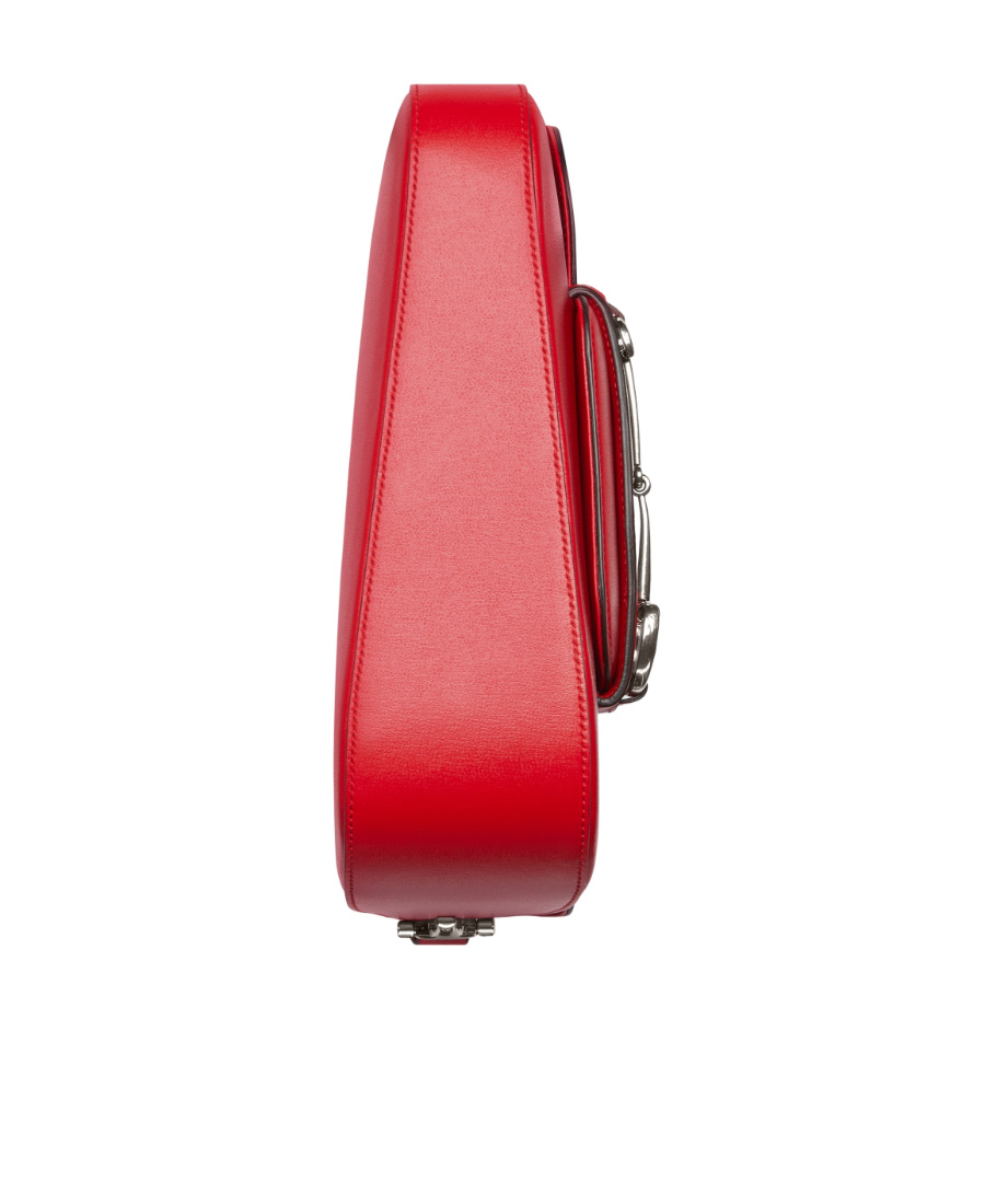 Gucci Small Horsebit 1955 Shoulder Bag In Red