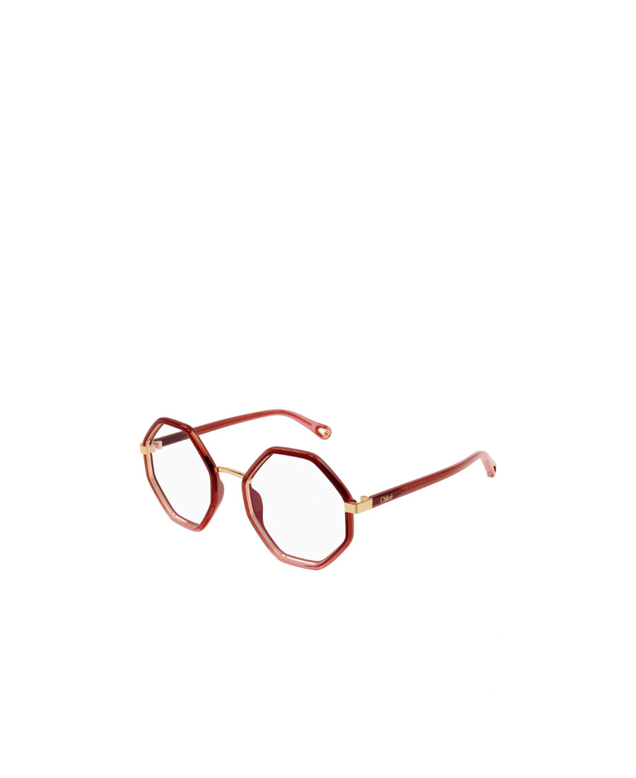 CHLOÉ HEXAGONAL-SHAPED FRAME GLASSES