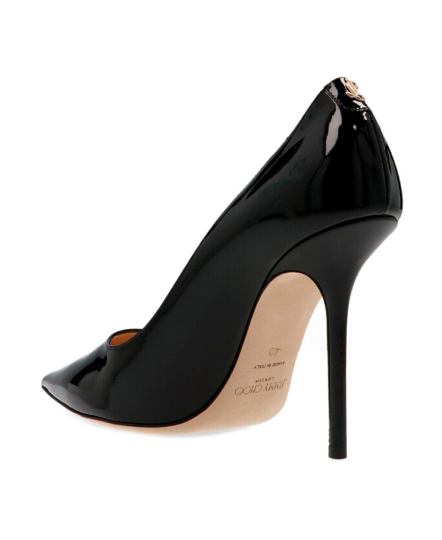 Jimmy Choo Love 100mm Pumps In Black