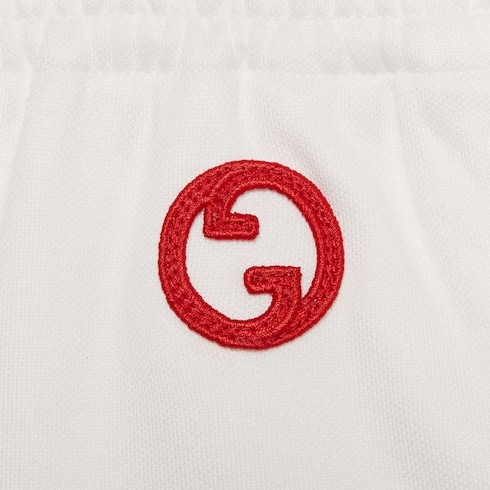 Gucci Web-striped Track Pants In White