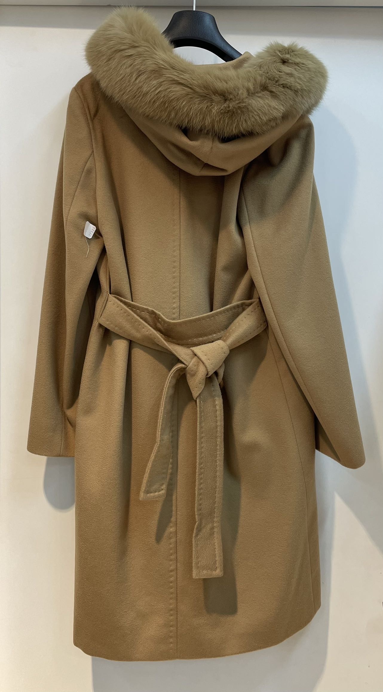 Max Mara Long-sleeved Coat In Brown