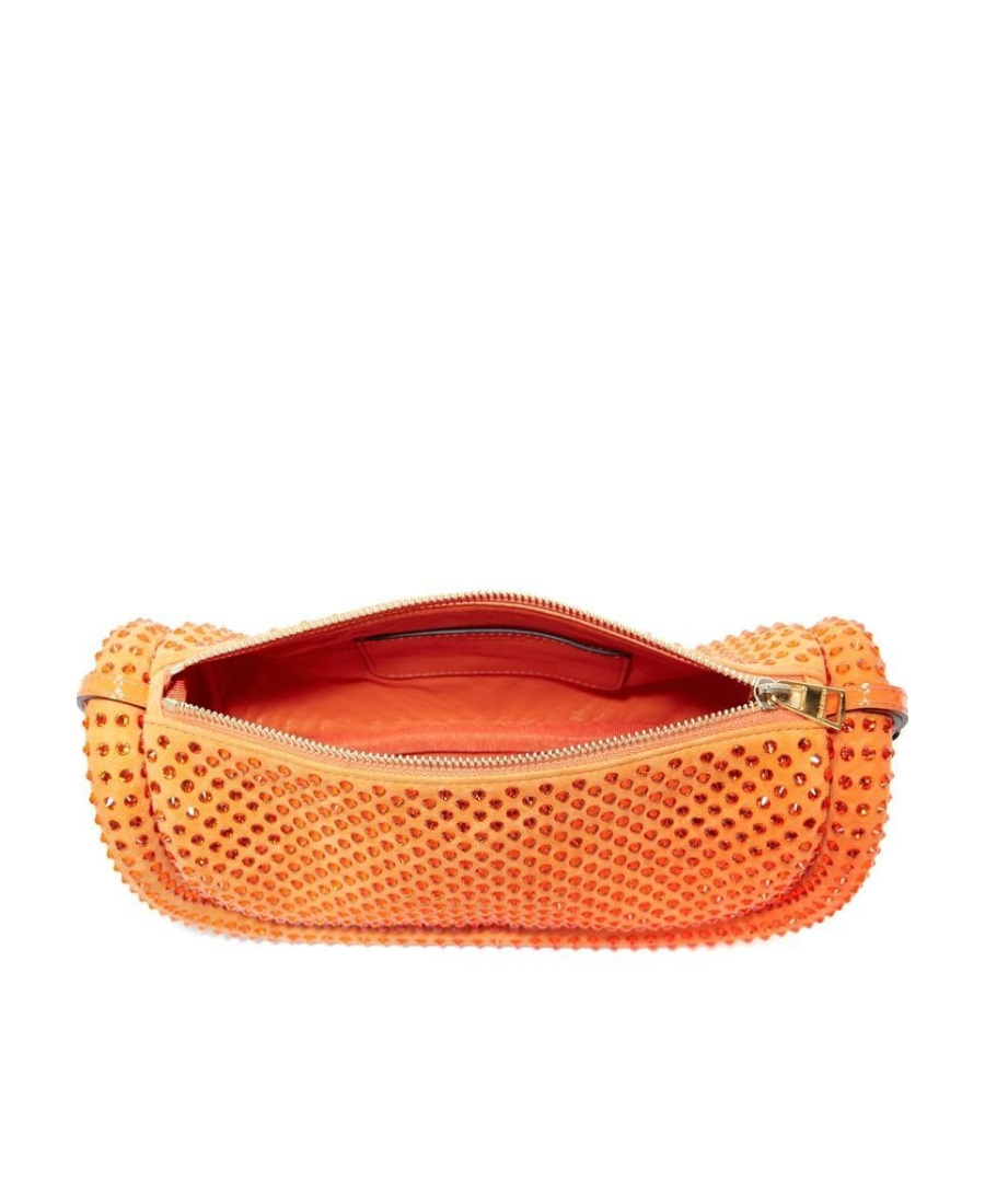 Jw Anderson Bumper-15 Leather Shoulder Bag In Orange