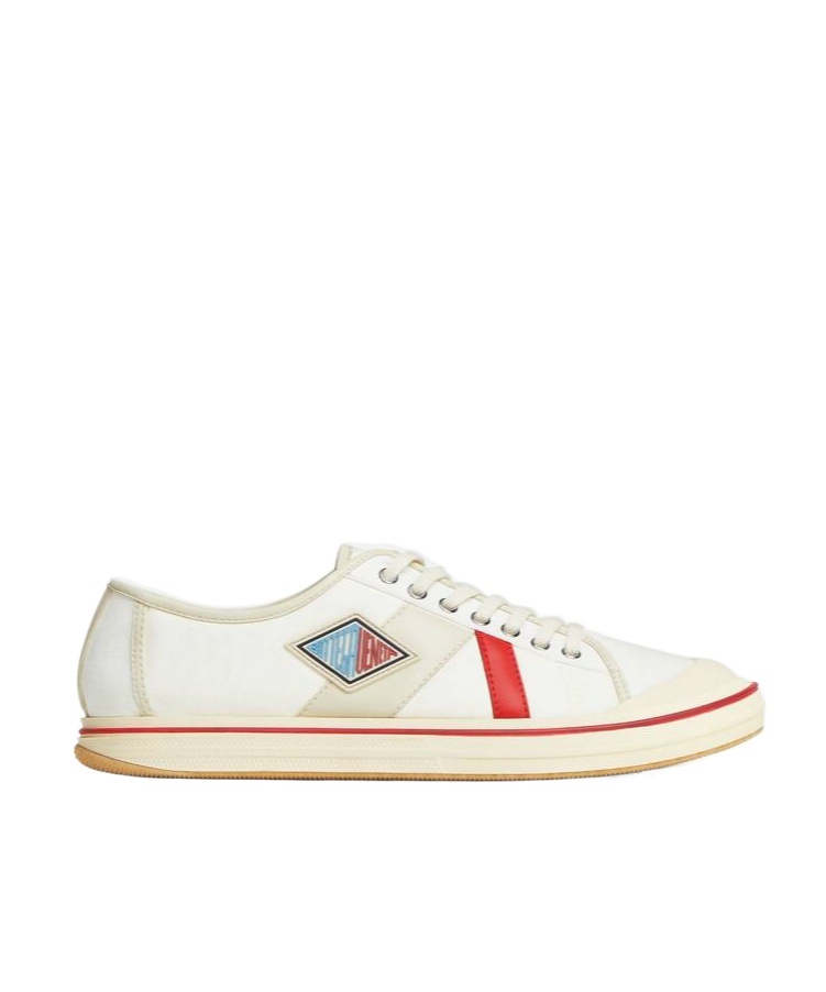 Bottega Veneta Sneakers Eliot In Tela Avorio  Uomo In Neutral