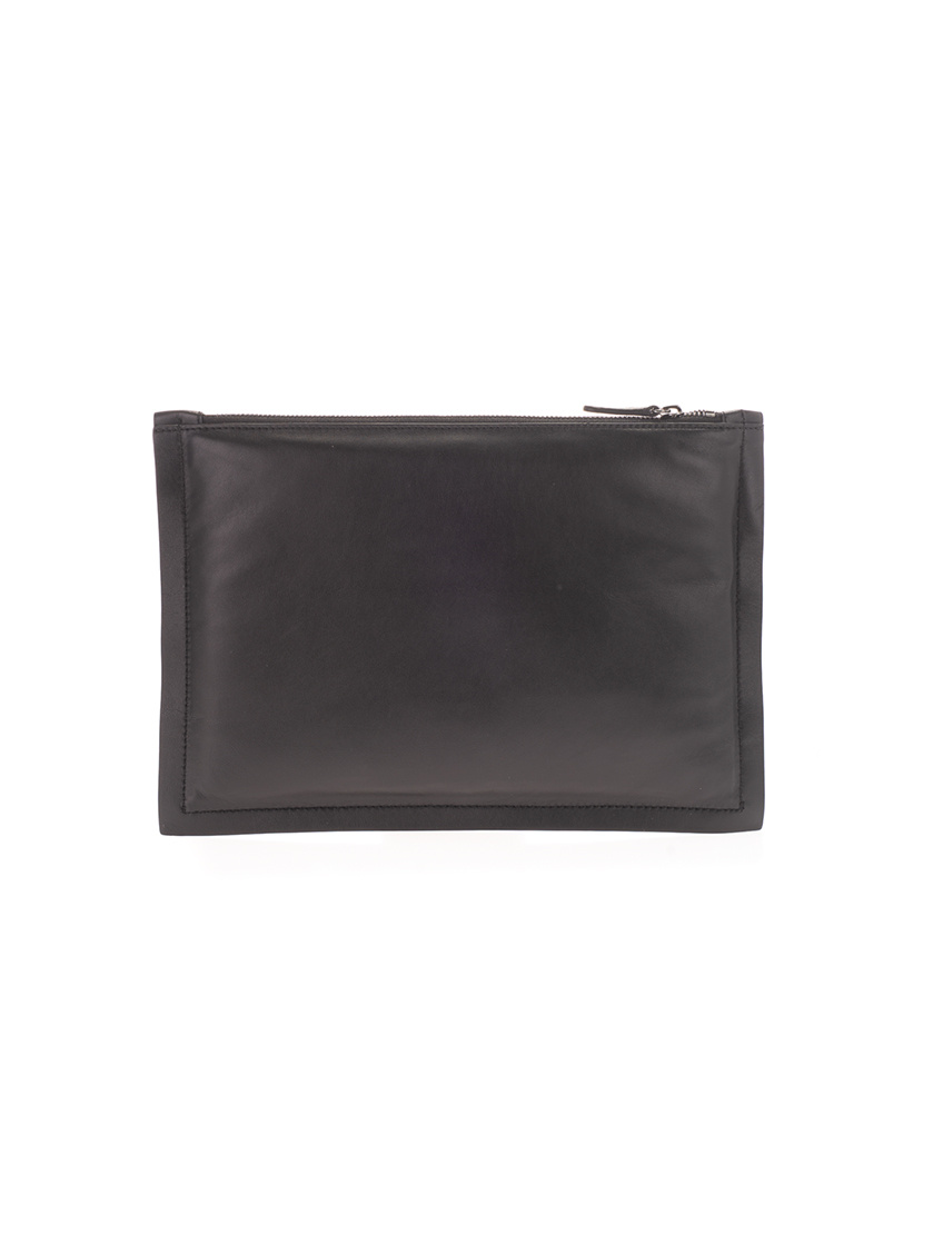 Shop Ferragamo Lthr Viva Wllt In Black