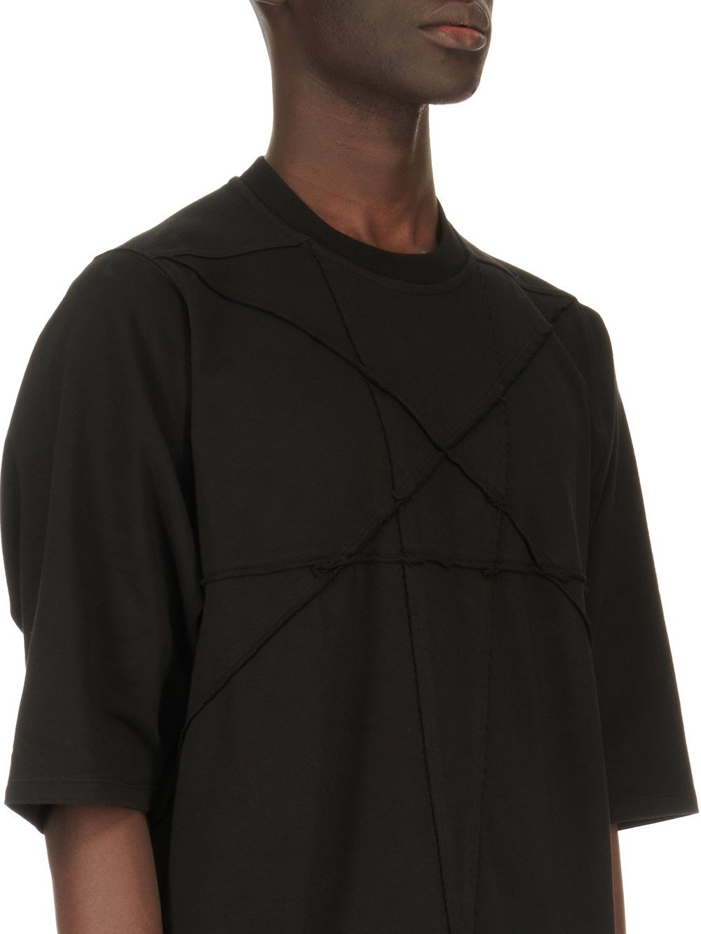 RICK OWENS DRKSHDW RICK OWENS DRKSHDW JUMBO CREWNECK T-SHIRT