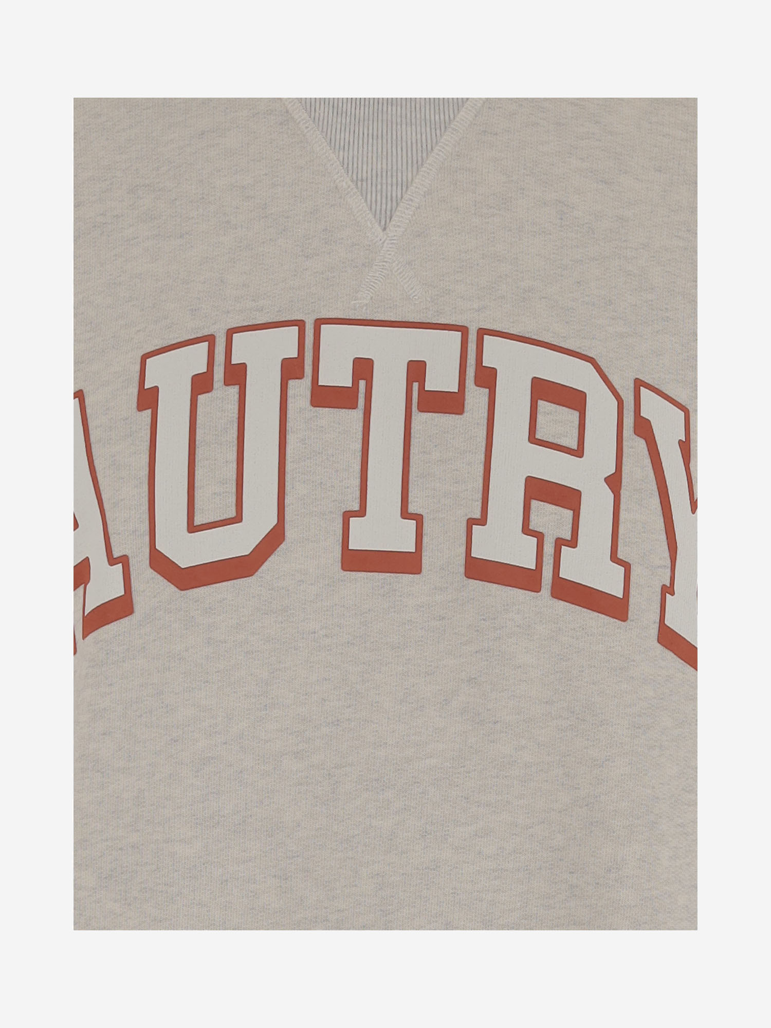 Autry Round-neck Sweater In Gray