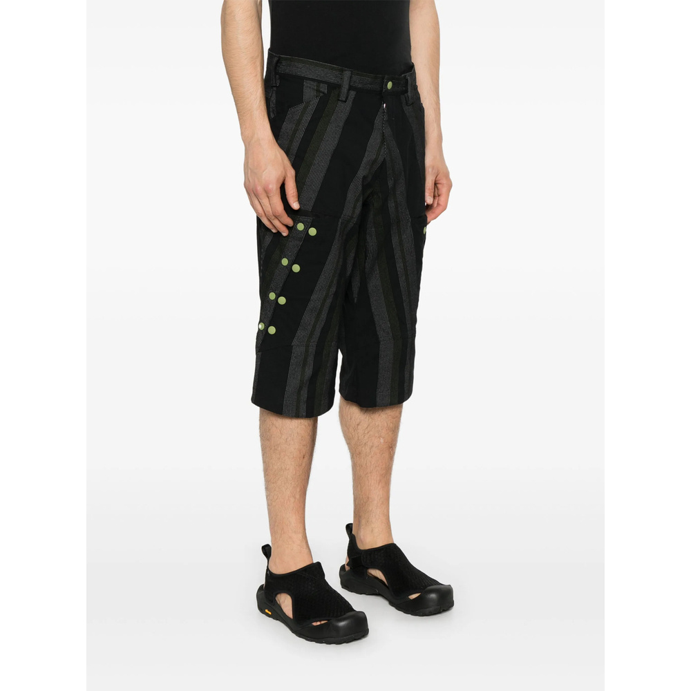 Kiko Kostadinov Inex Shorts In Black/gray