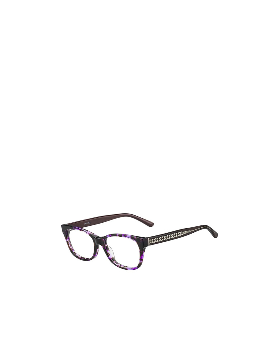 Jimmy Choo Eyewear Rectangular Frame Glasses In Black