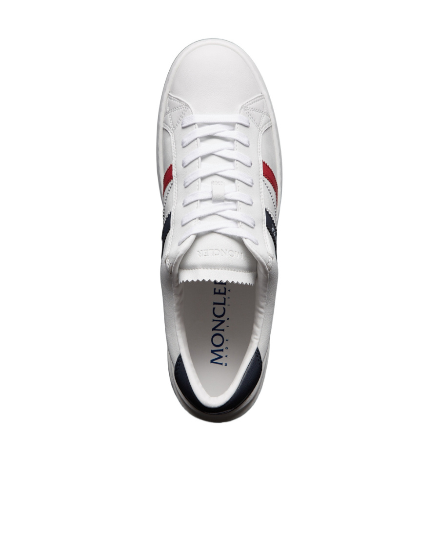 Shop Moncler Logo-print Lace-up Sneakers In Black