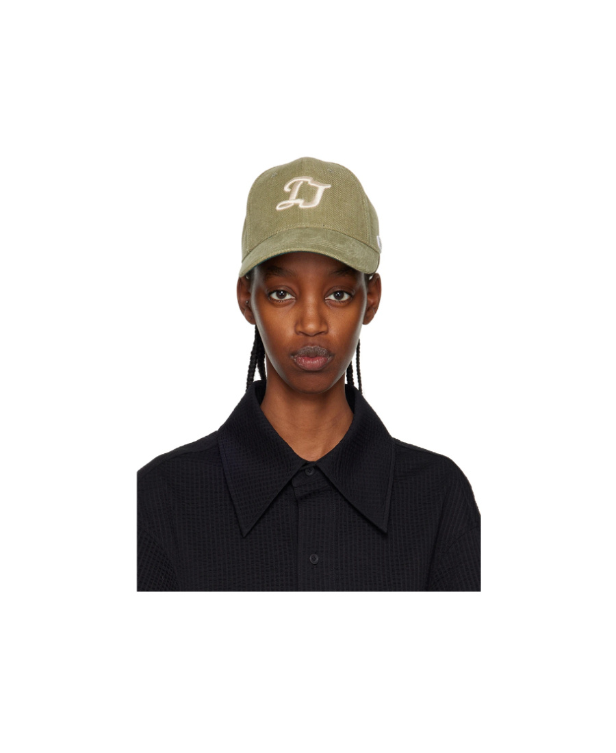 Ader Error Cursive Trs Baseball Cap In Blue