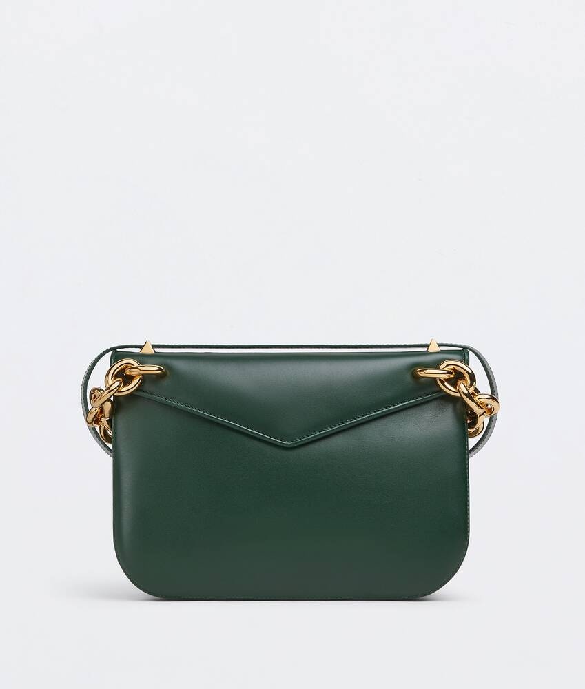 Bottega Veneta Mount Shoulder Bag In Green
