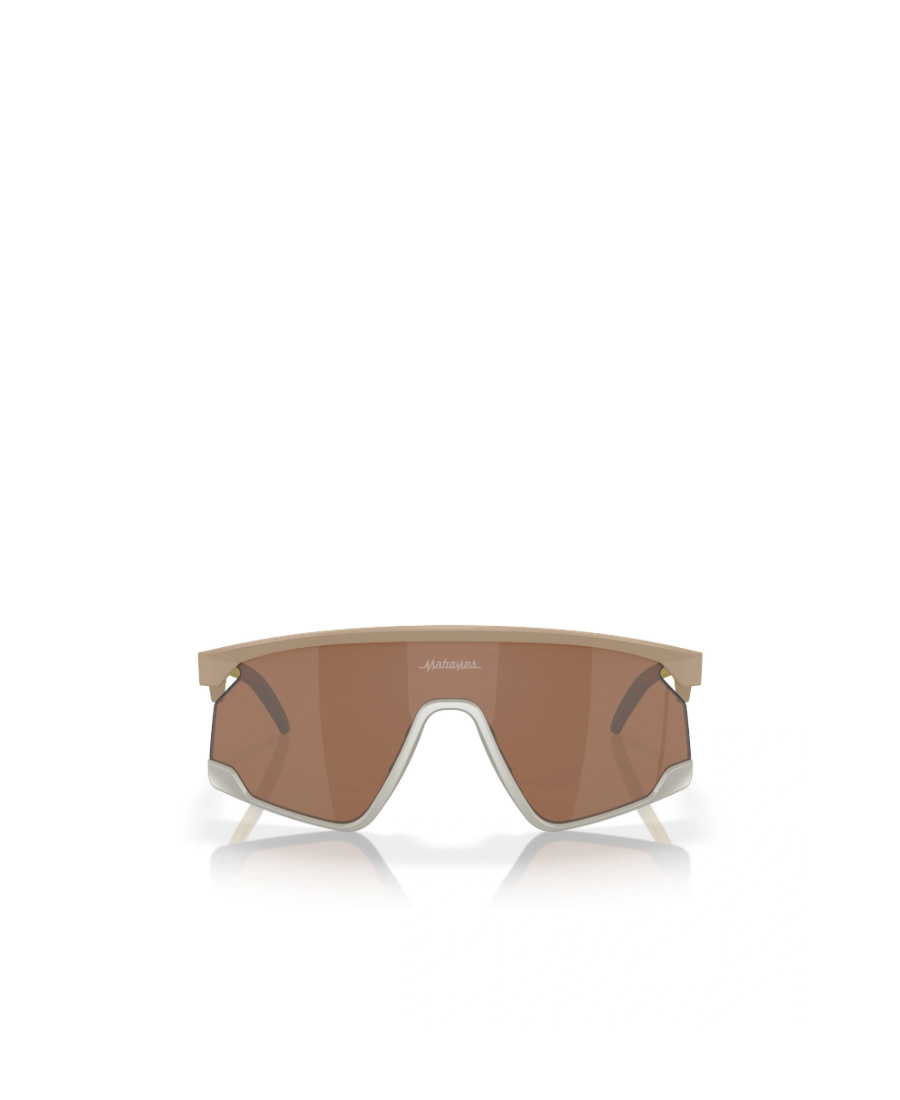 Oakley Logo-print Oversize-frame Sunglasses In Brown