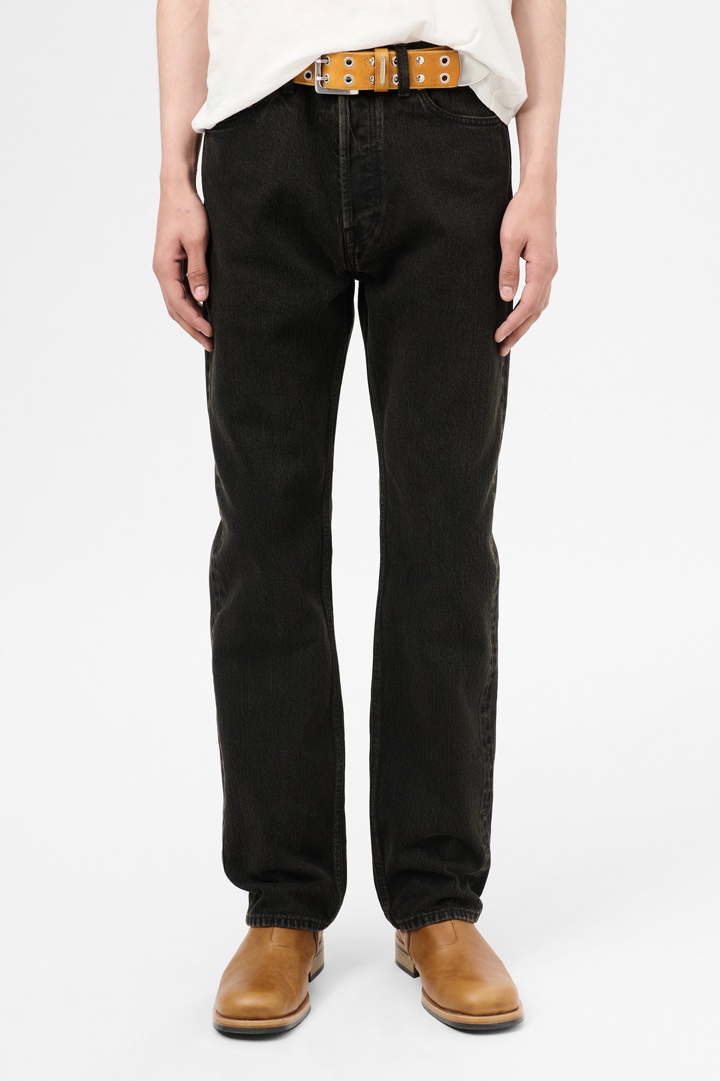 Our Legacy Chain Twill Denim In Black