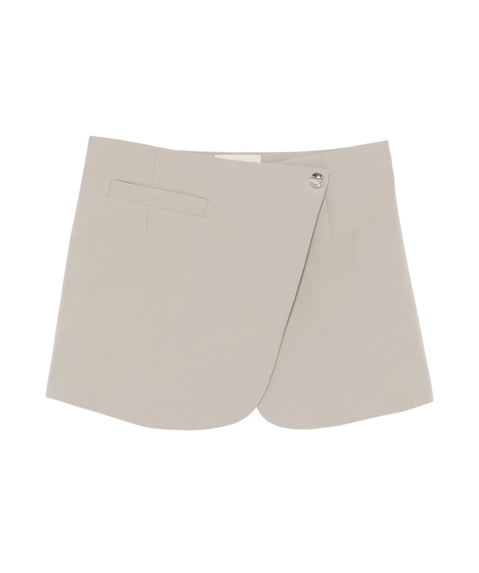 Coperni Tailored Mini Skirt In Nude