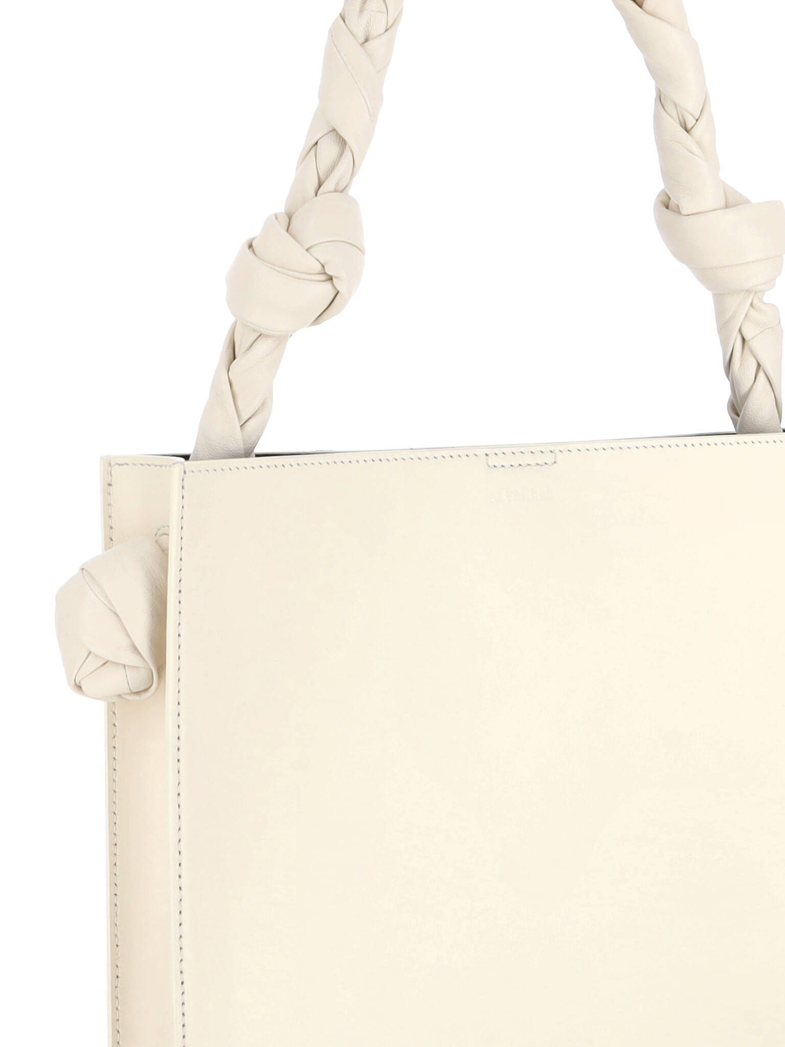 Jil Sander Tangle Midi Crossbody Bag In White