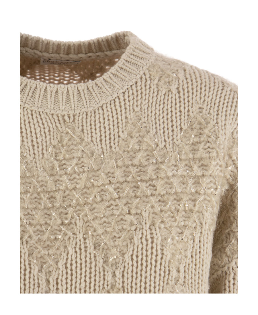 Brunello Cucinelli Sweaters In Nude