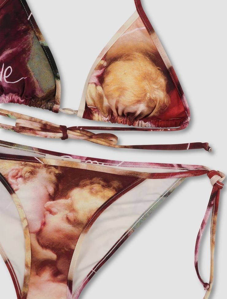 Vivienne Westwood The Kiss Triangle-cup Bikini In Nude