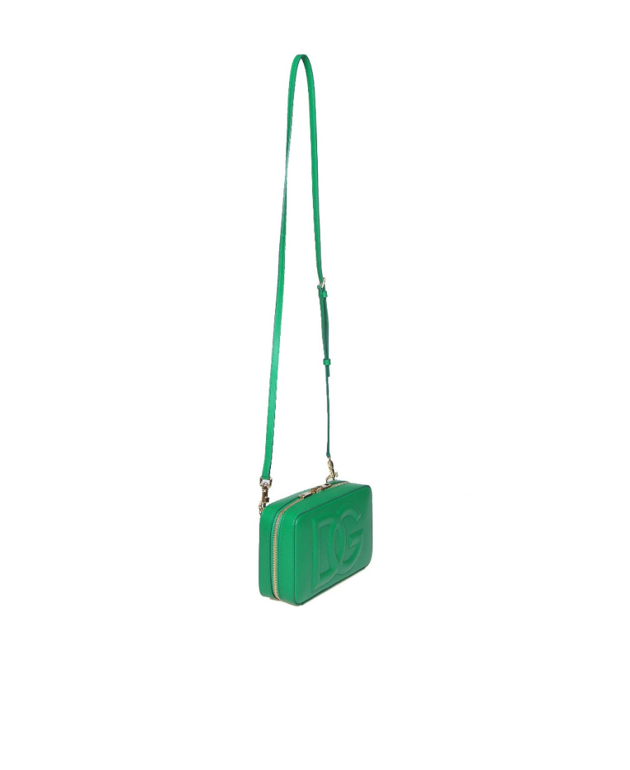 Dolce & Gabbana Dg Logo Crossbody Bag In Green