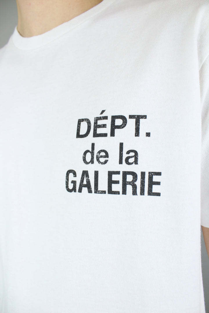 Gallery Dept. Short-sleeved T-shirt In White
