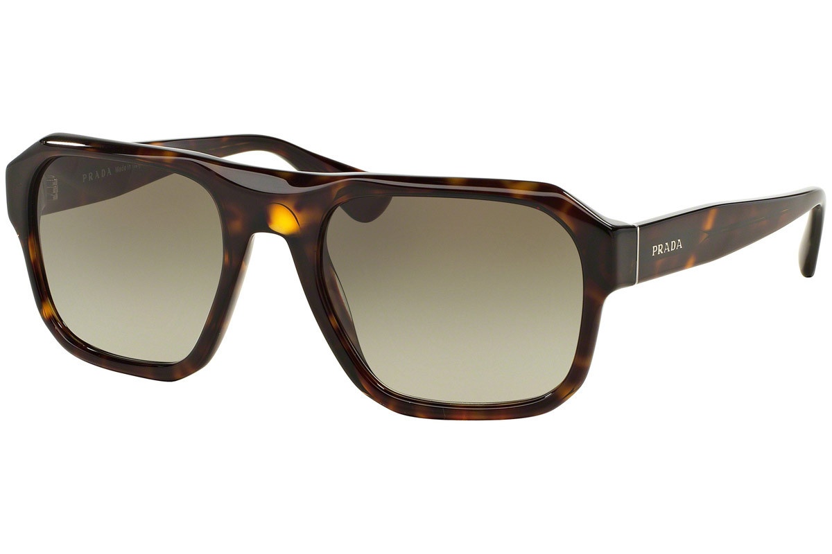Prada Logo Sunglasses In Brown