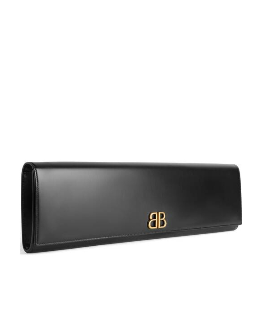 Balenciaga Women's Maxi Clutch In Black In Black