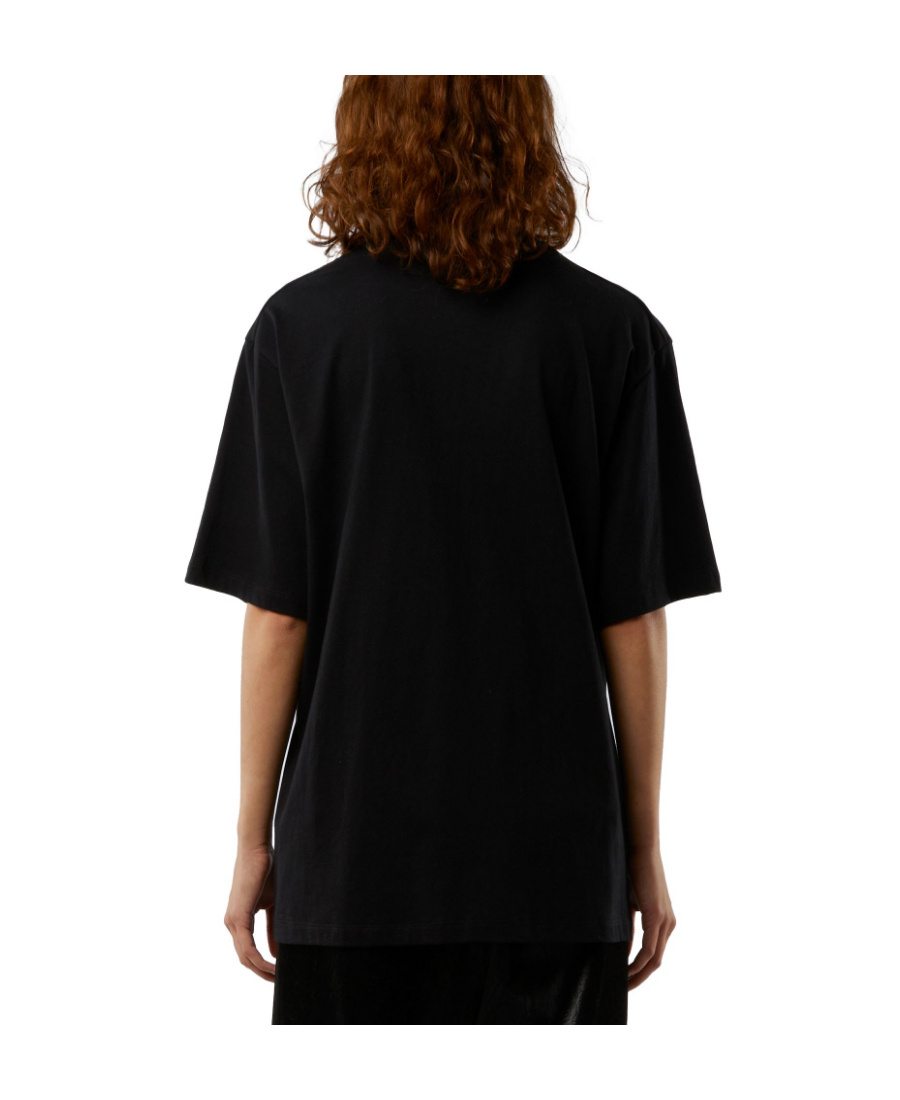 Msgm Graphic-print T-shirt In Black