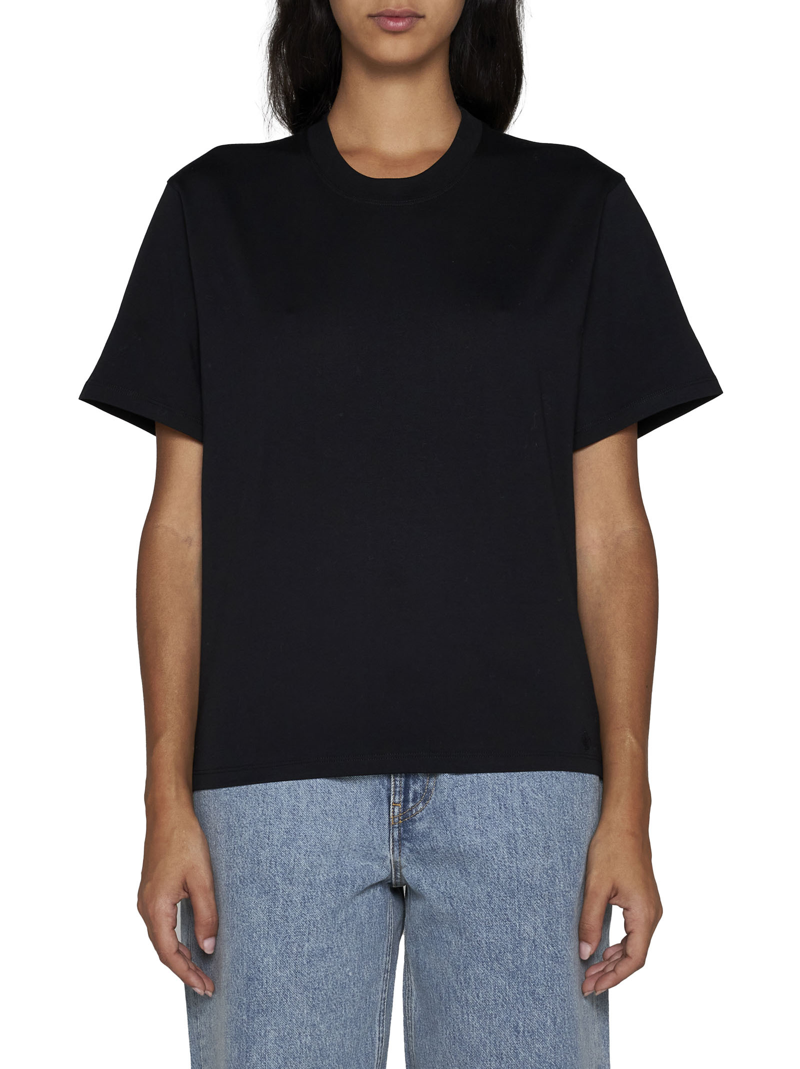 LOULOU STUDIO LOULOU STUDIO CLASSIC CREW NECK TOP