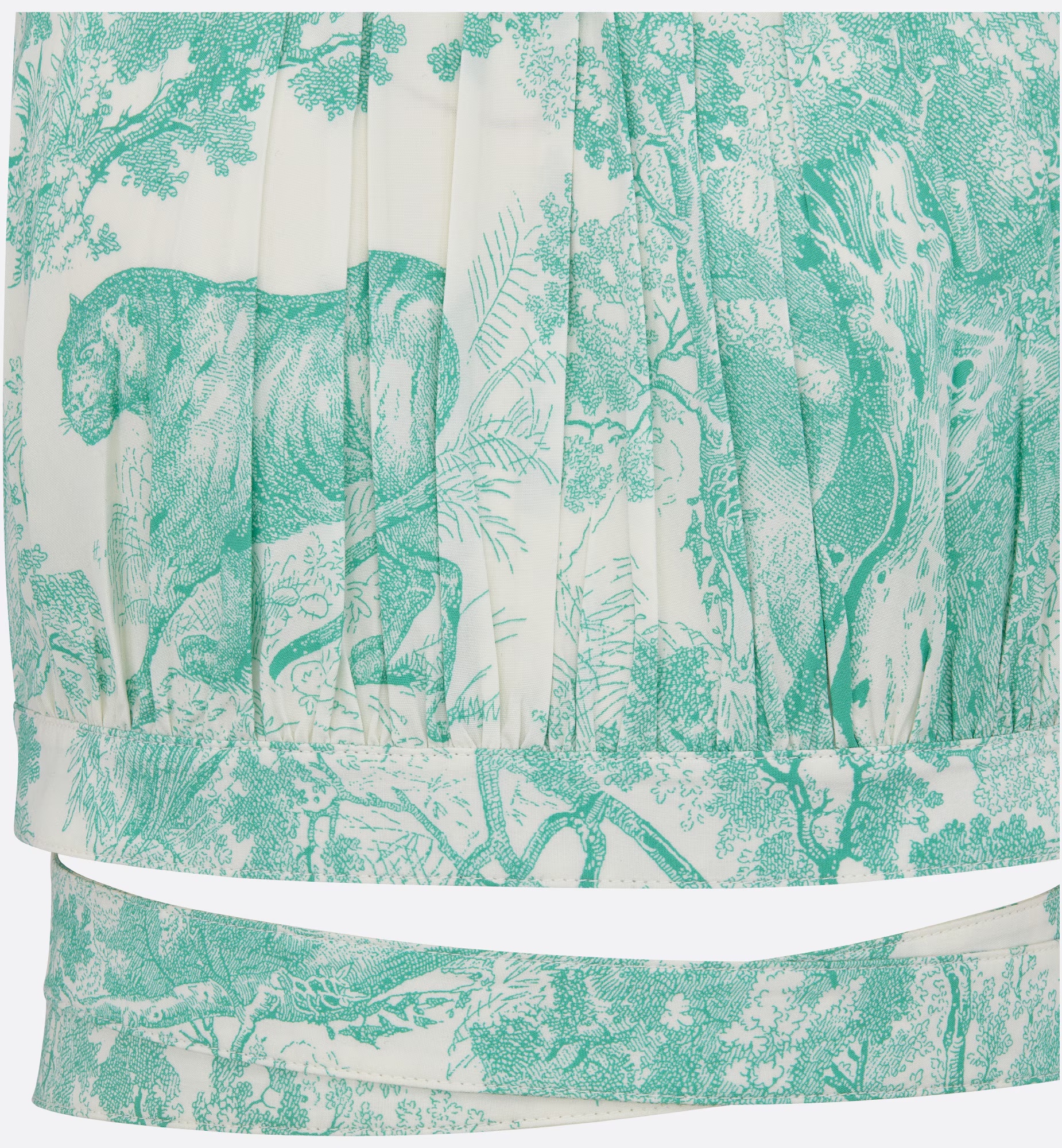 Dior Iviera Short Sling In Green