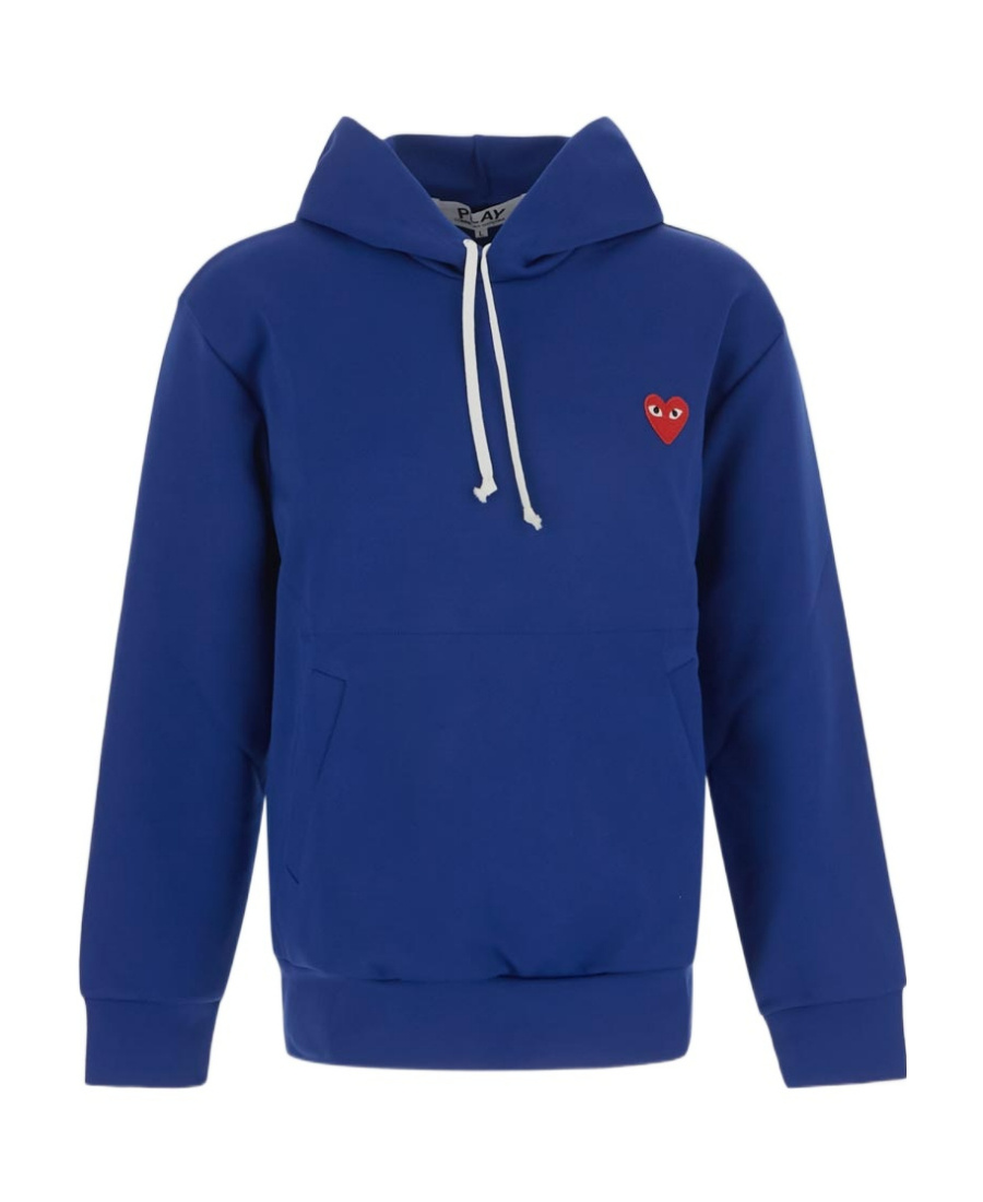 COMME DES GARÇONS PLAY HEART APPLIQUÉ HOODIE 