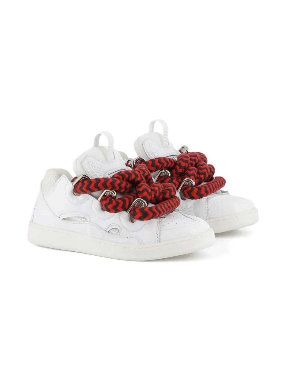 Lanvin Lace-up Sneakers In White
