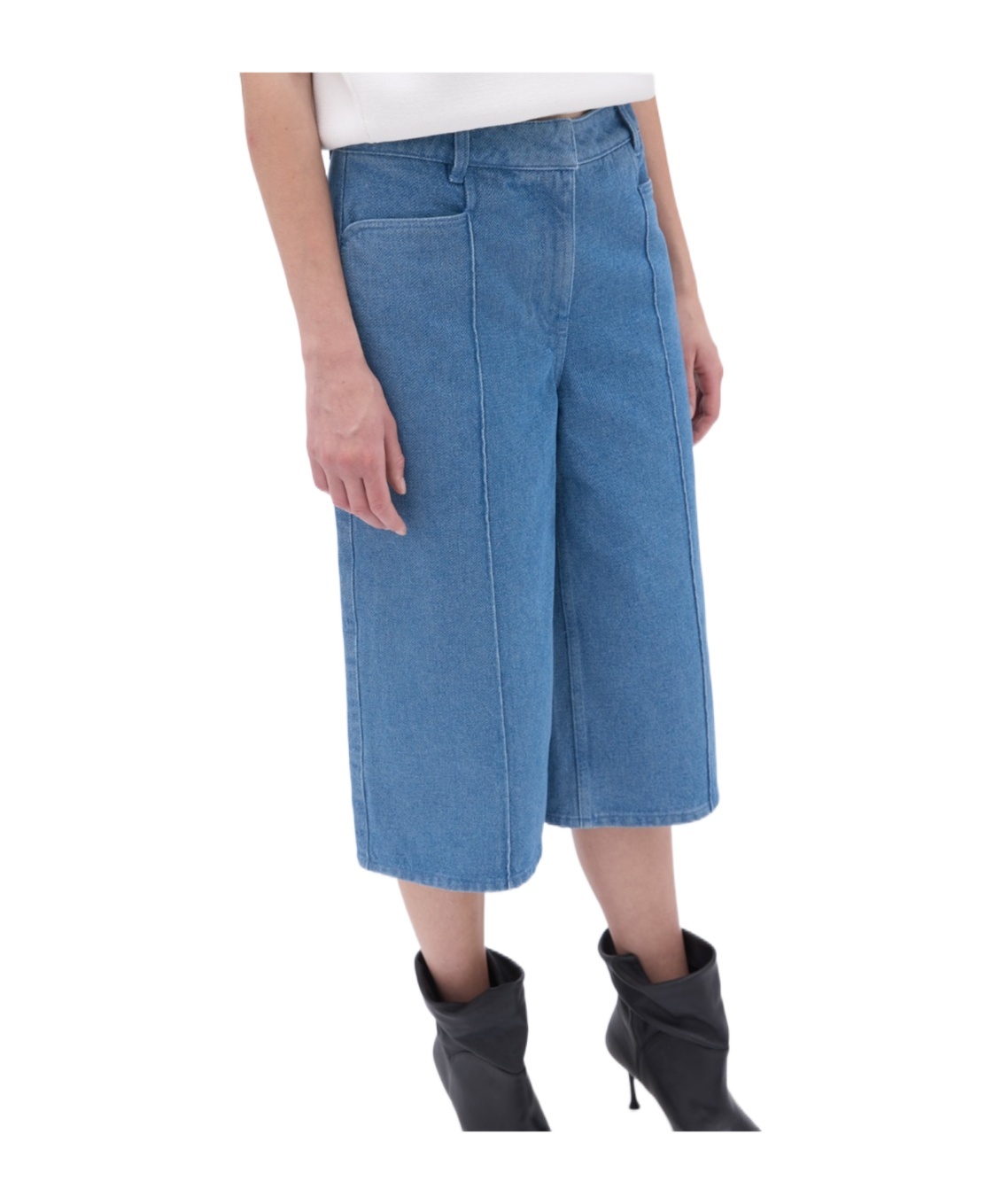 Remain Birger Christensen Denim Shorts In Blue