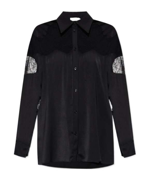 Iro Long-sleeved Shirt In Black