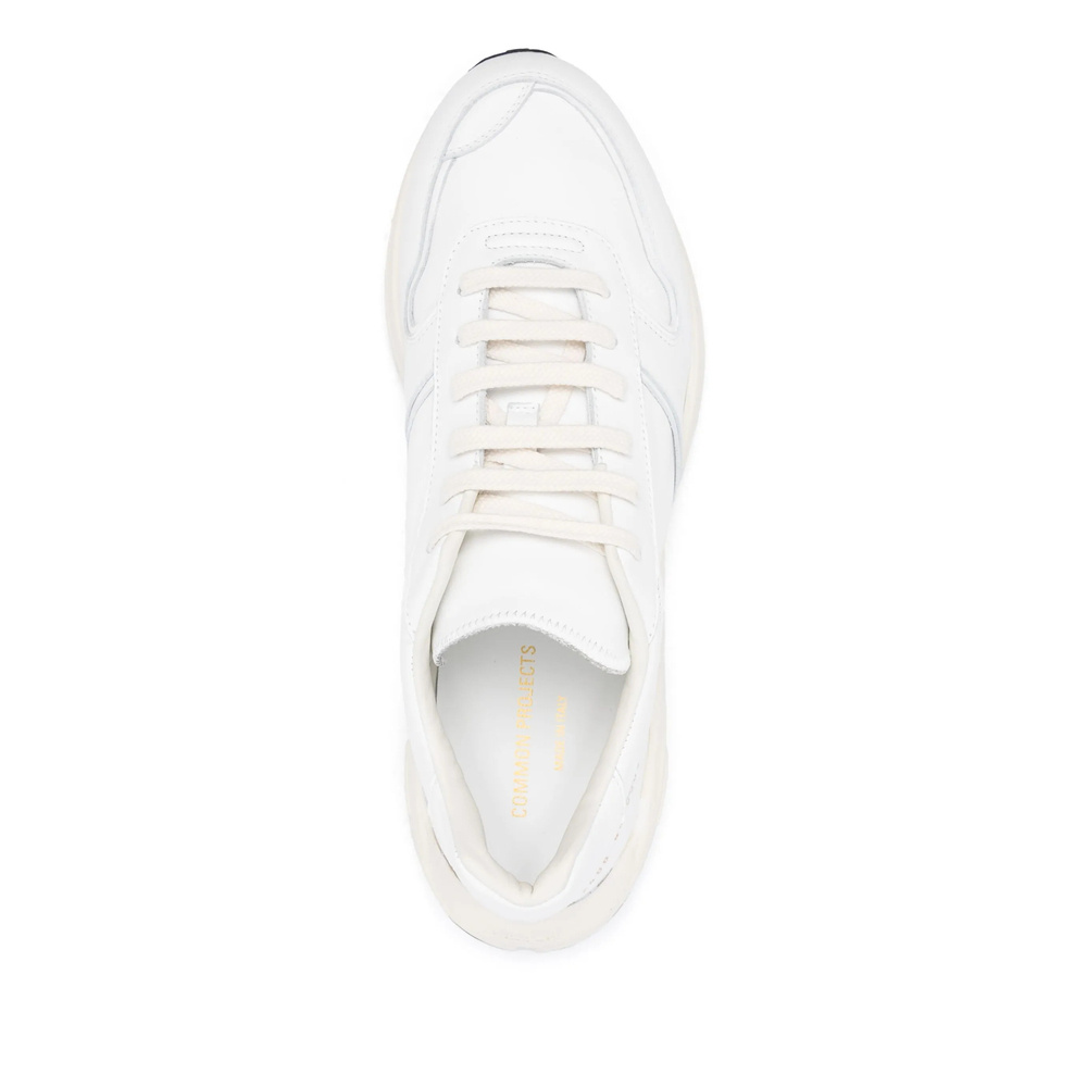Common Projects Leather Sneakers In White