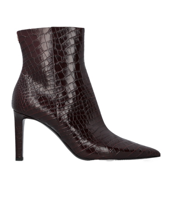 Jimmy Choo Frankie Pointed Toe Ankle Boots In Black