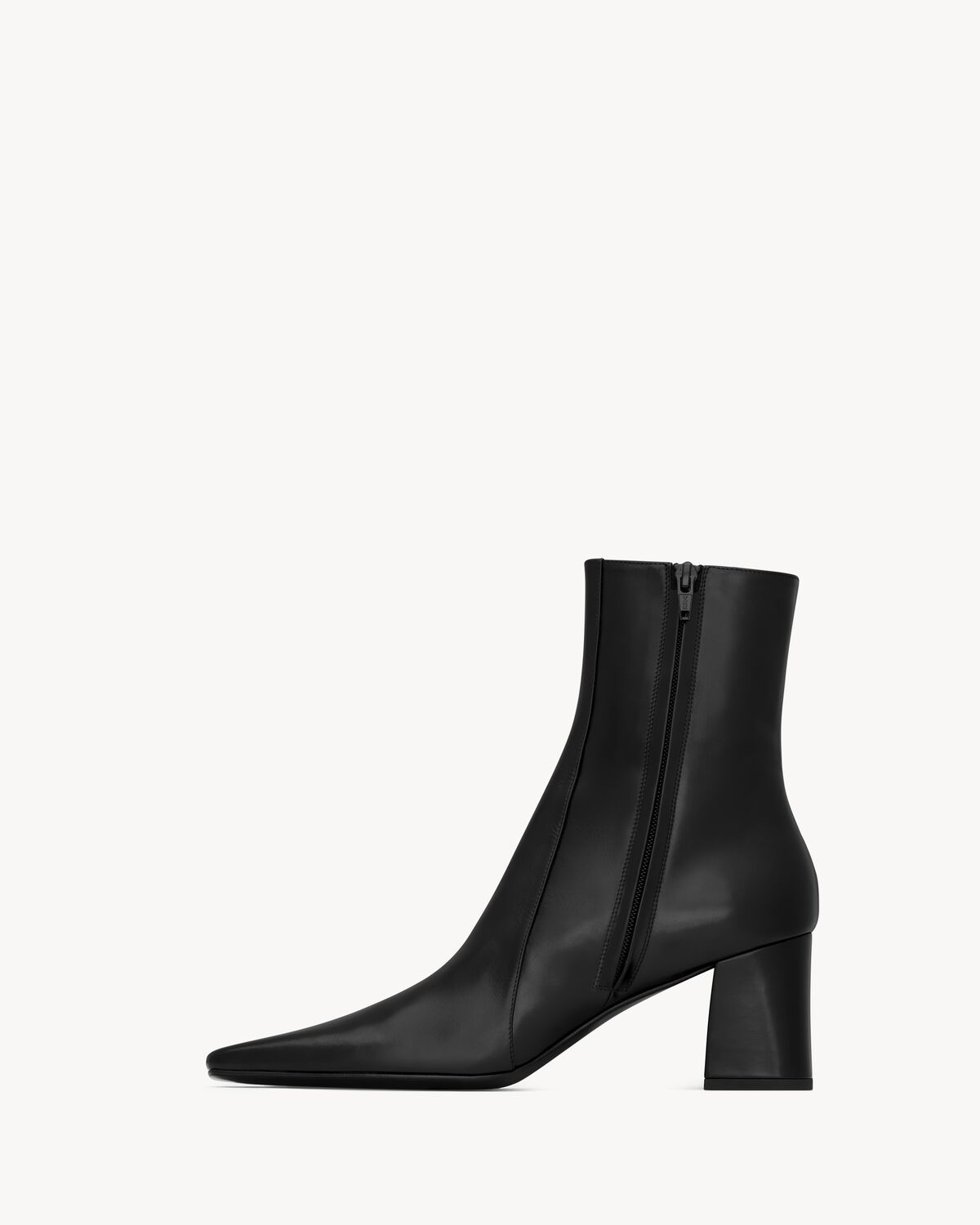 Saint Laurent Rainer Boots In Smooth Leather In Black