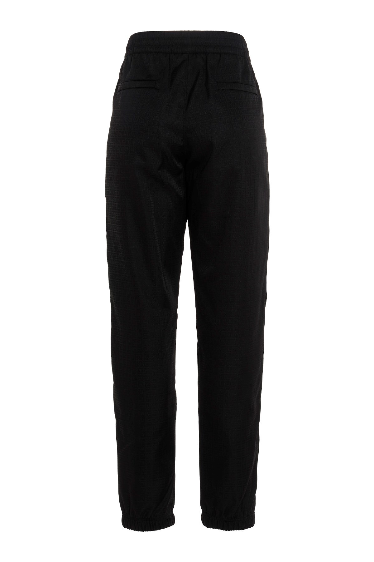 Givenchy Monogram Elasticated-waist Trousers In Black