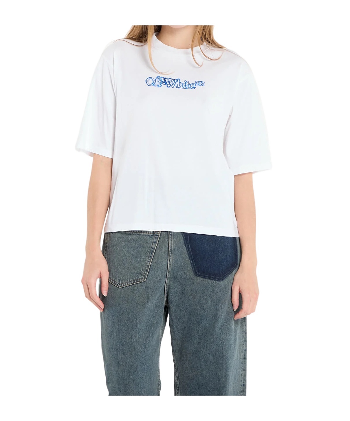 Off-white Logo-print T-shirt In White