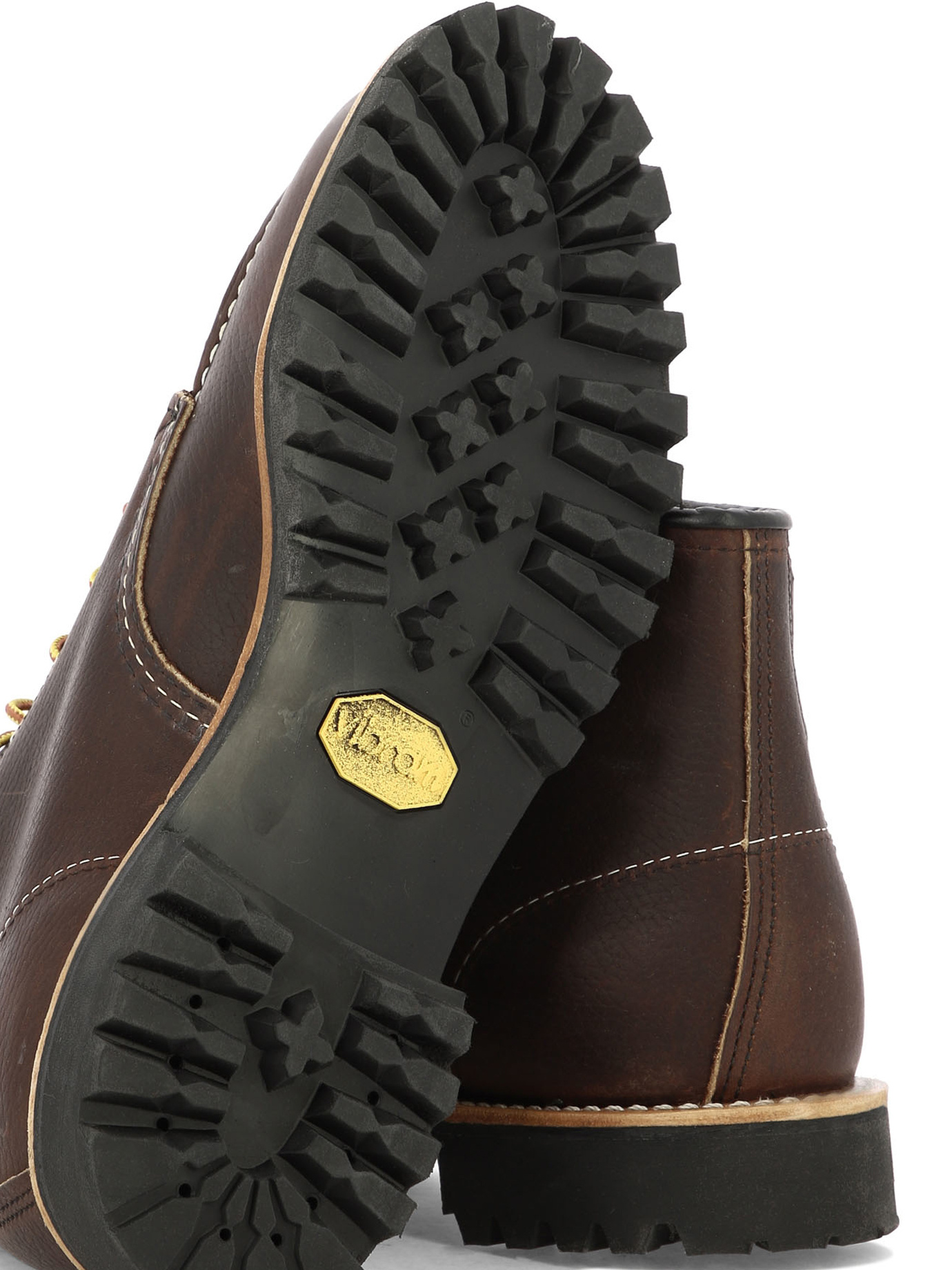 Red Wing Shoes Lace-up Moc-toe Boots In Brown