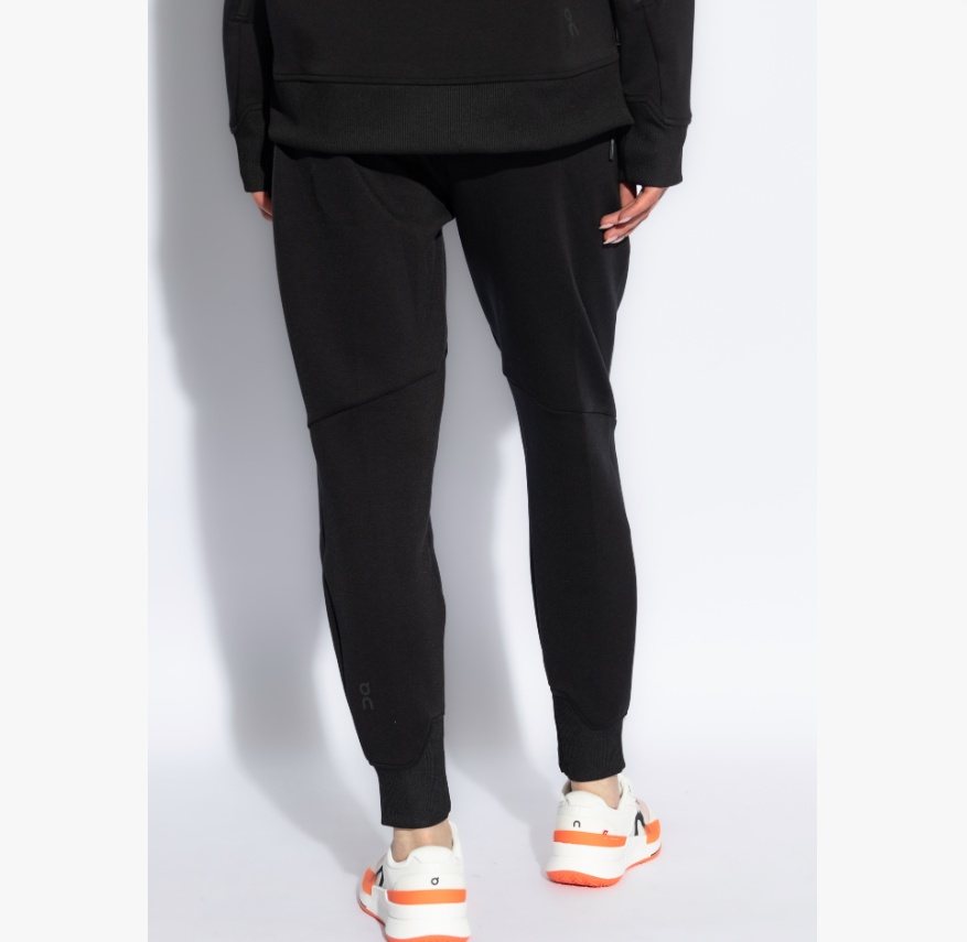 On Drawstring Sweatpants In Black