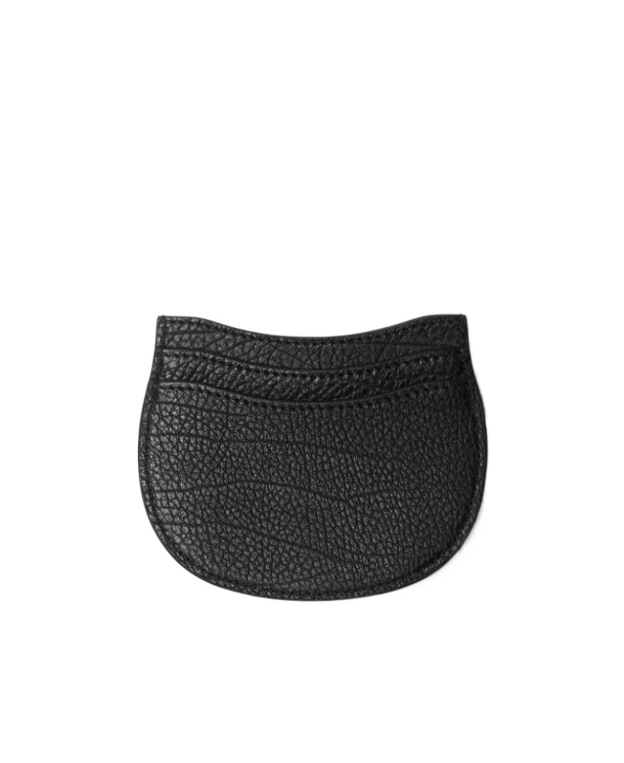 Burberry Rocking Horse Leather Cardholder In Black