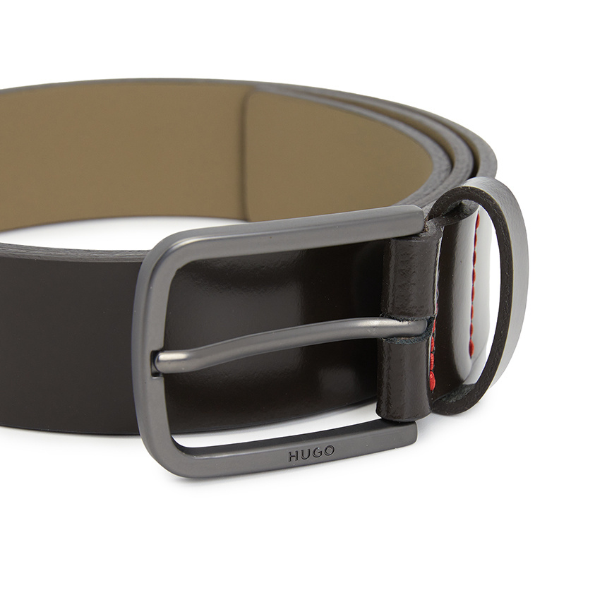 Hugo Boss Buckle Belt In Black