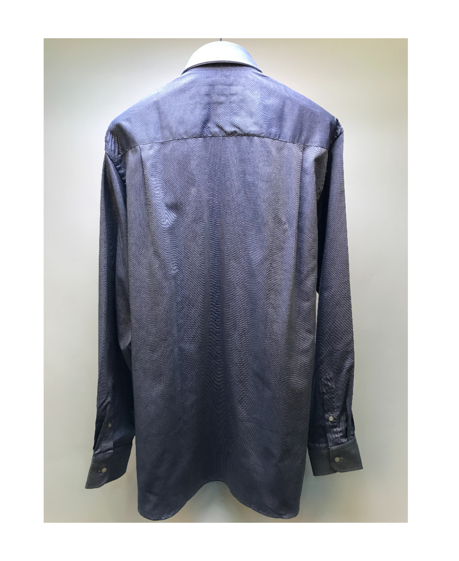 Paul & Shark Lapel Shirt In Blue