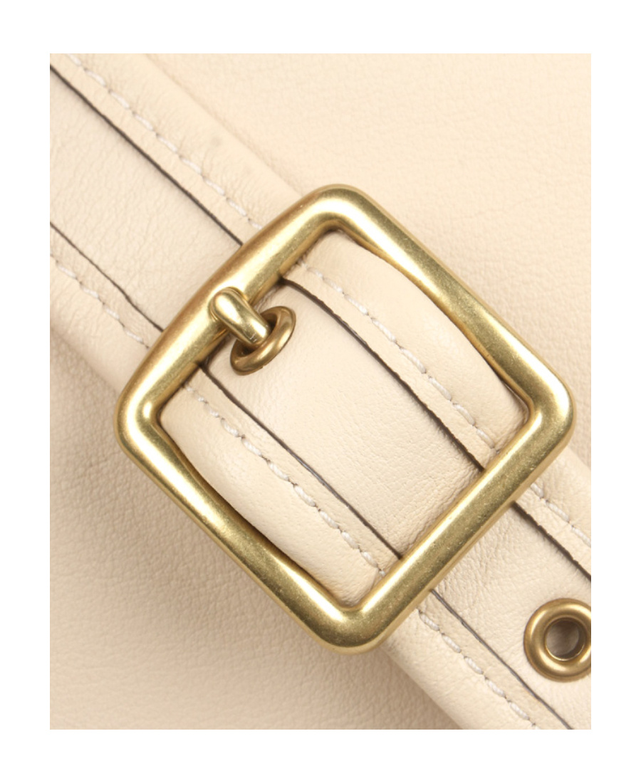 Coach Logo Shoulder Bag In Nude