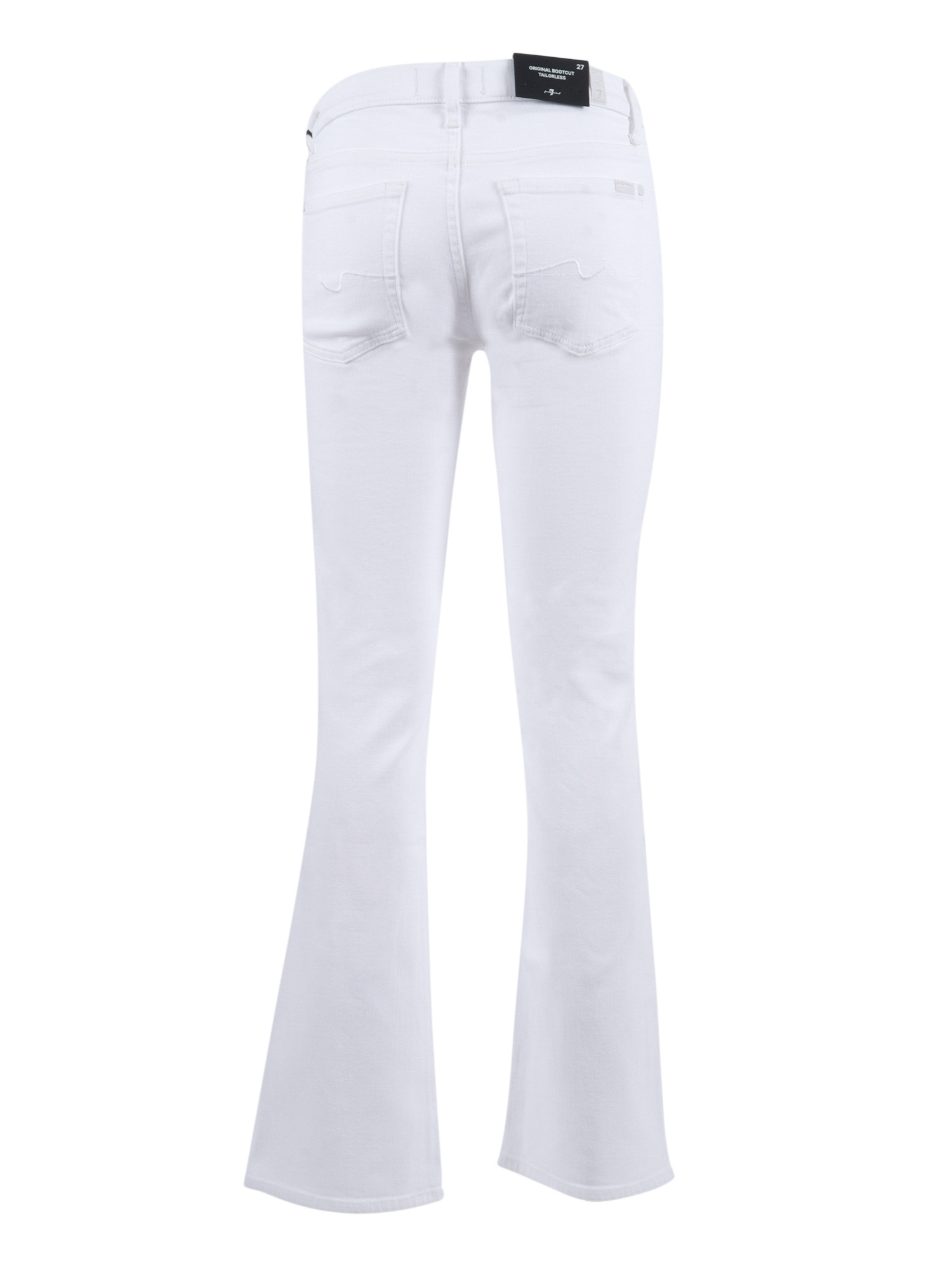 7 For All Mankind Slim-fit Jeans In White