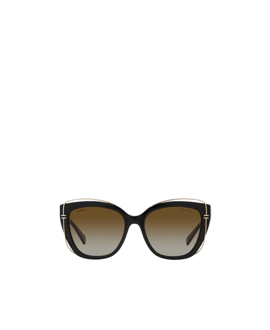 Tiffany & Co Geometric Frame Sunglasses In Black
