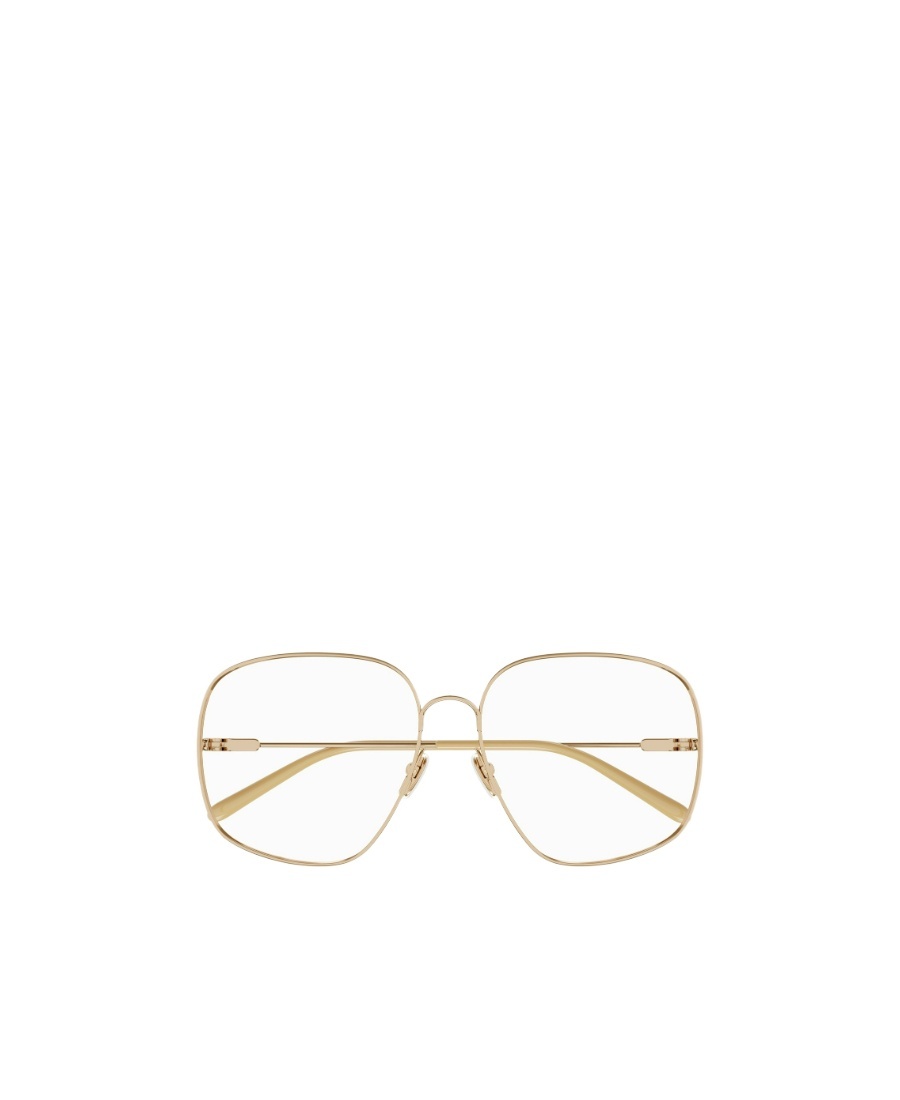Chloé Ch0165o002 Gold Gold Transparent In Gold