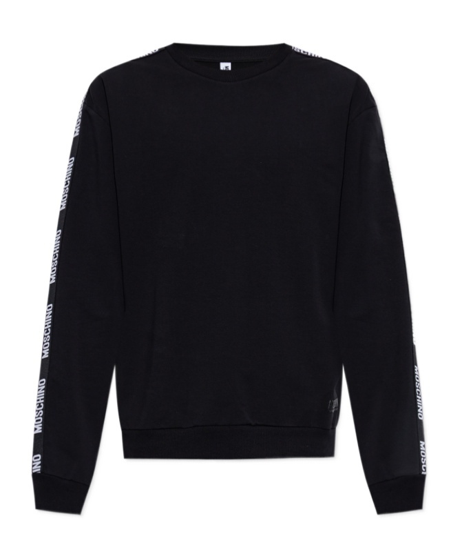Moschino Stretch-cotton T-shirt In Black
